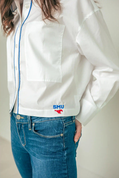 Cotton Poplin Blouse