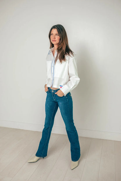 Cotton Poplin Blouse