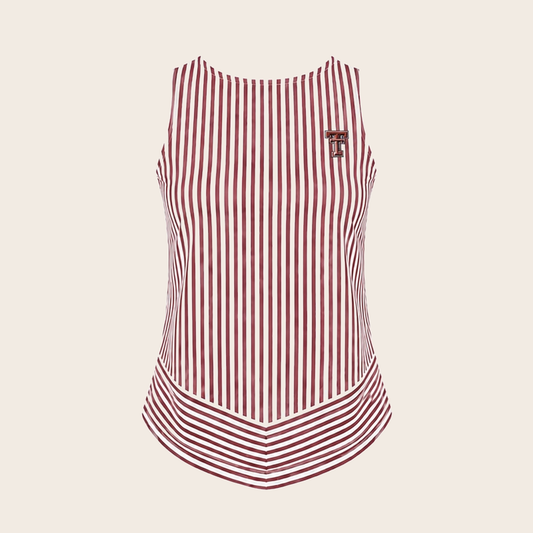 Sleeveless High-Low Blouse