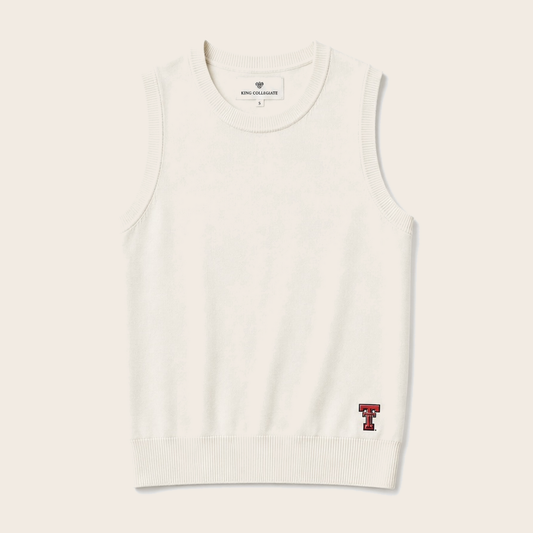 Sleeveless Merino Wool Sweater